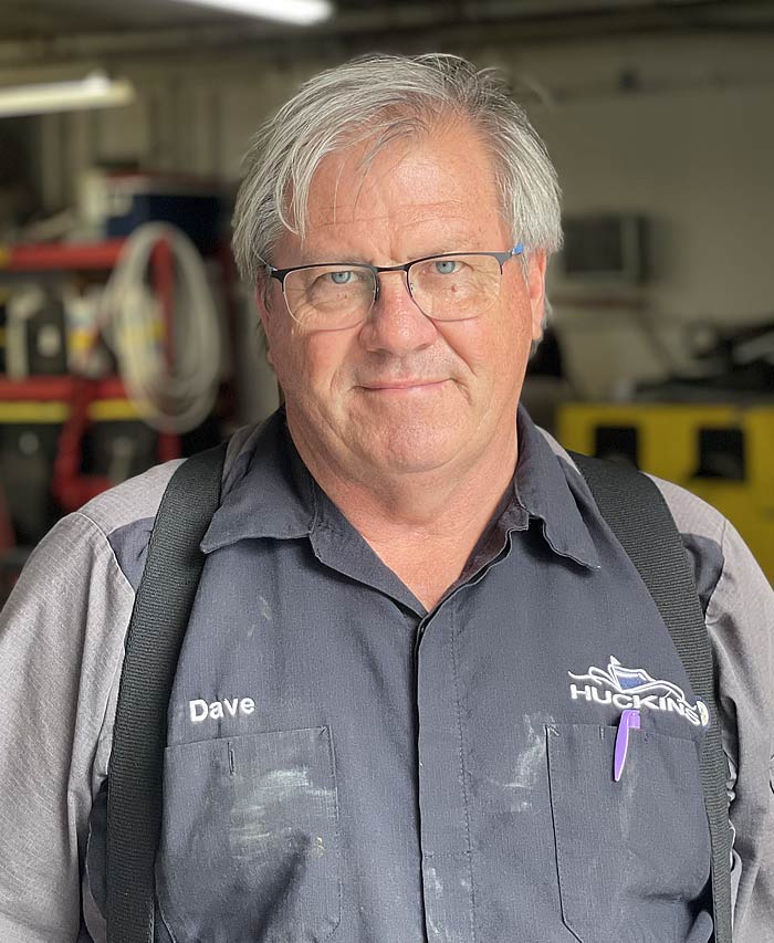 David Harkness, Mechanical Foreman at Huckins Yacht