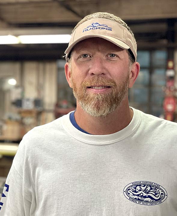 David Horsley, Carptentry Foreman at Huckins Yacht