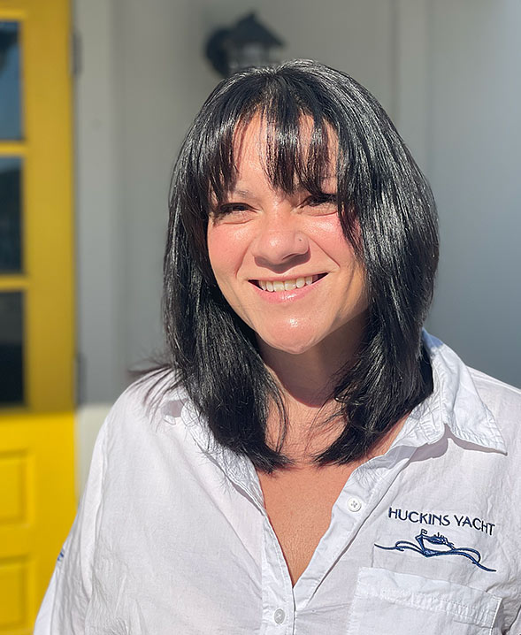 Kim Bubb, Service Assistant at Huckins Yacht